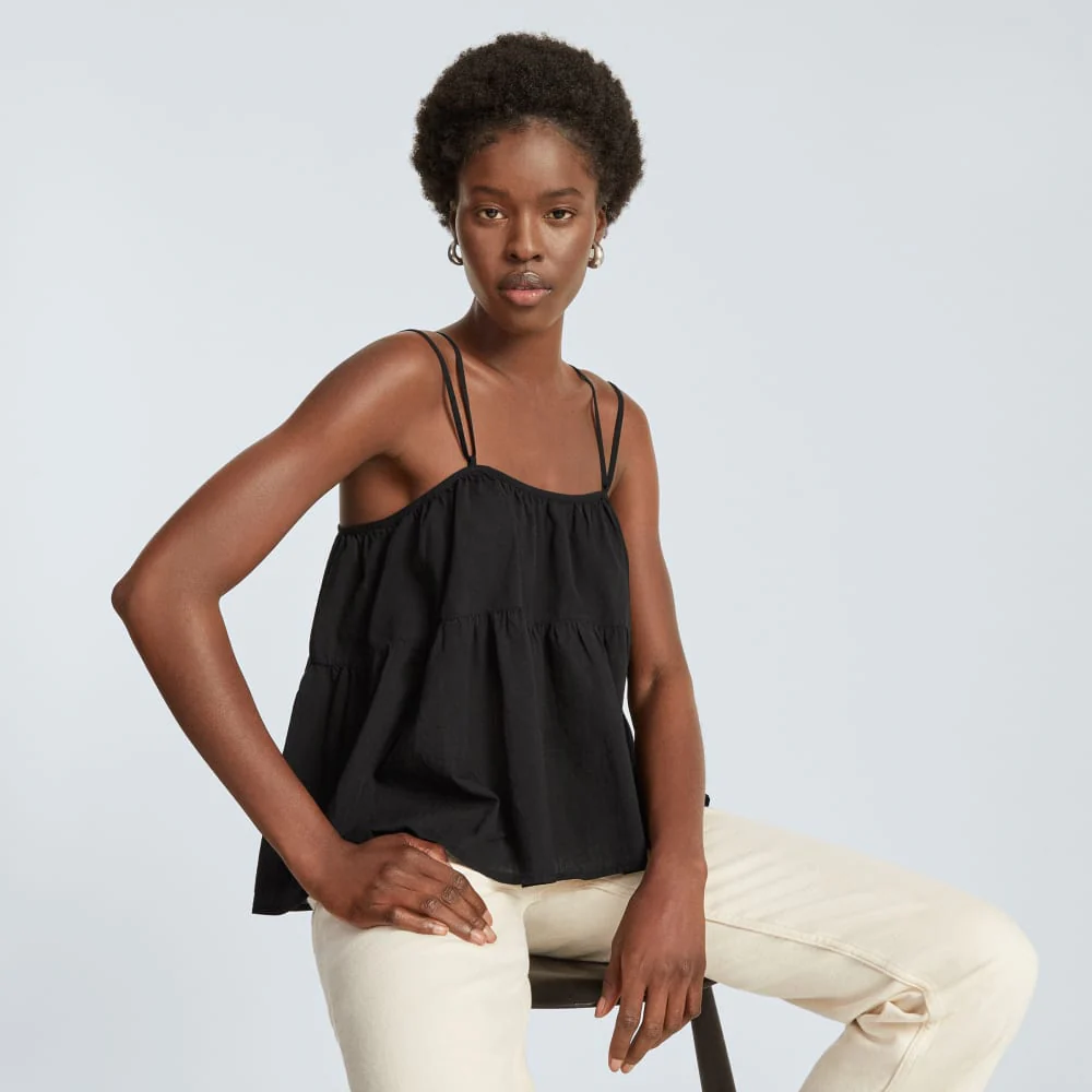 The Billow Cami | Black - Image 6