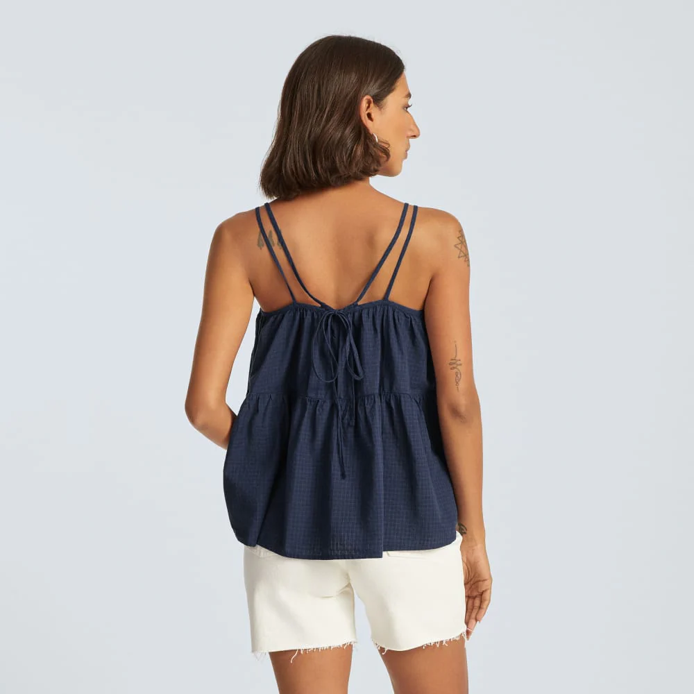 The Billow Cami | Navy - Image 3