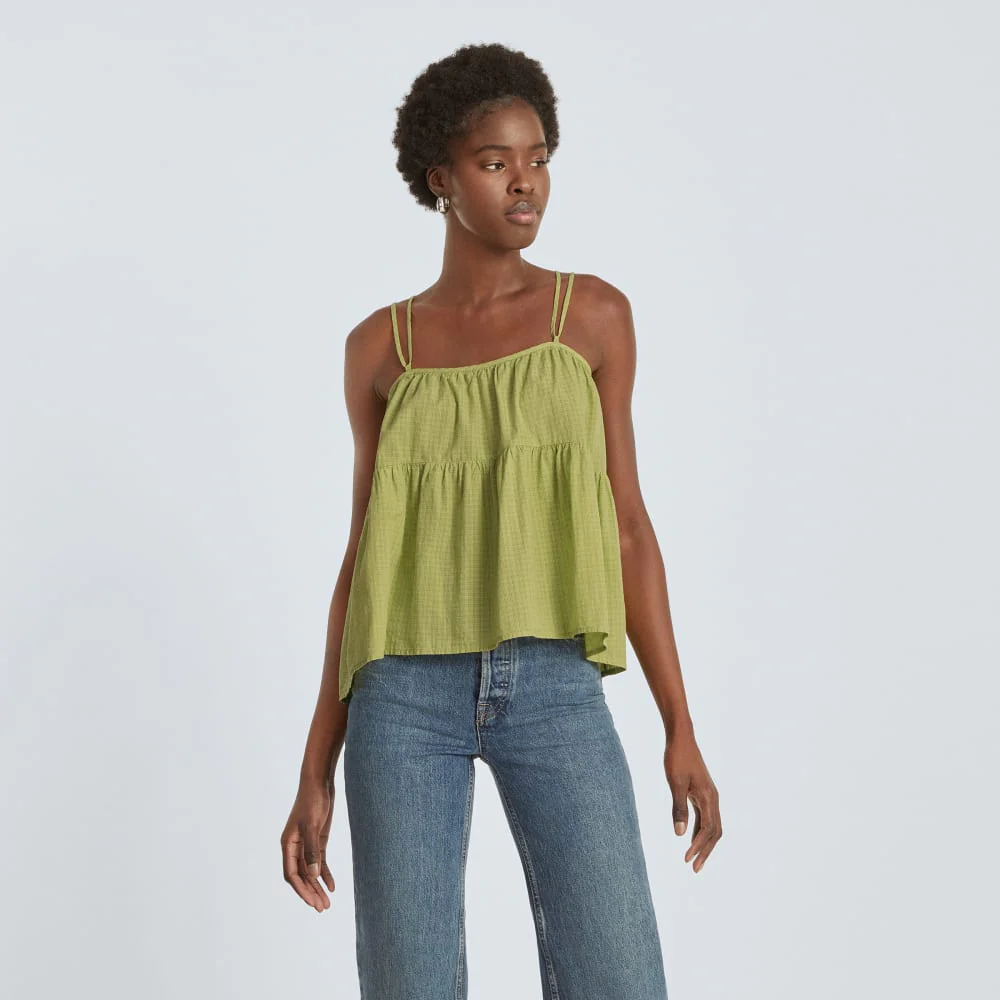 The Billow Cami | Pickled Pepper Plaid - Image 2