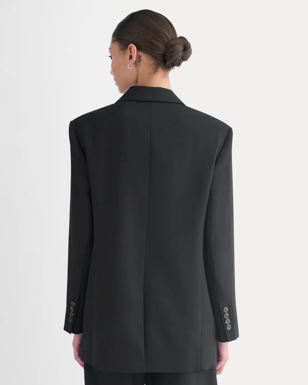 Blazer in Tailor Twill | Black - Image 5