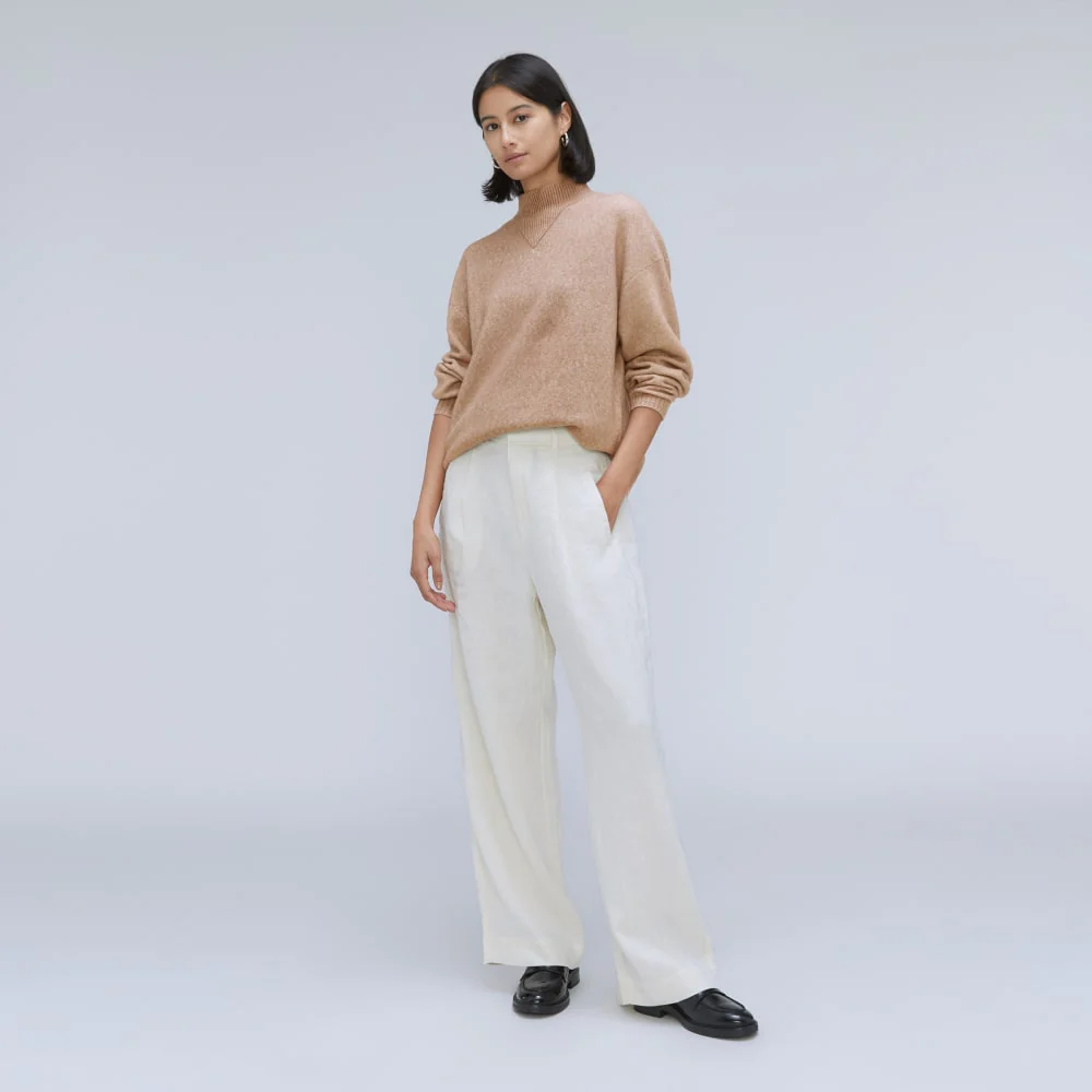 The Cozy-Stretch Pullover | Taupe Grey - Image 6