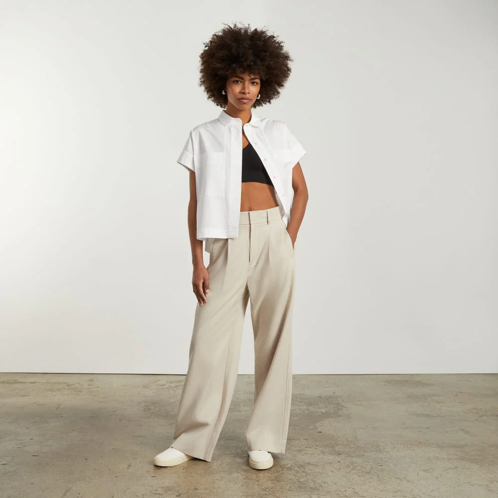 The Short-Sleeve Box Shirt | White - Image 4