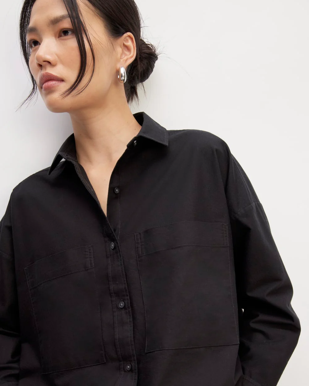 The Boxy Oxford | Black - Image 4
