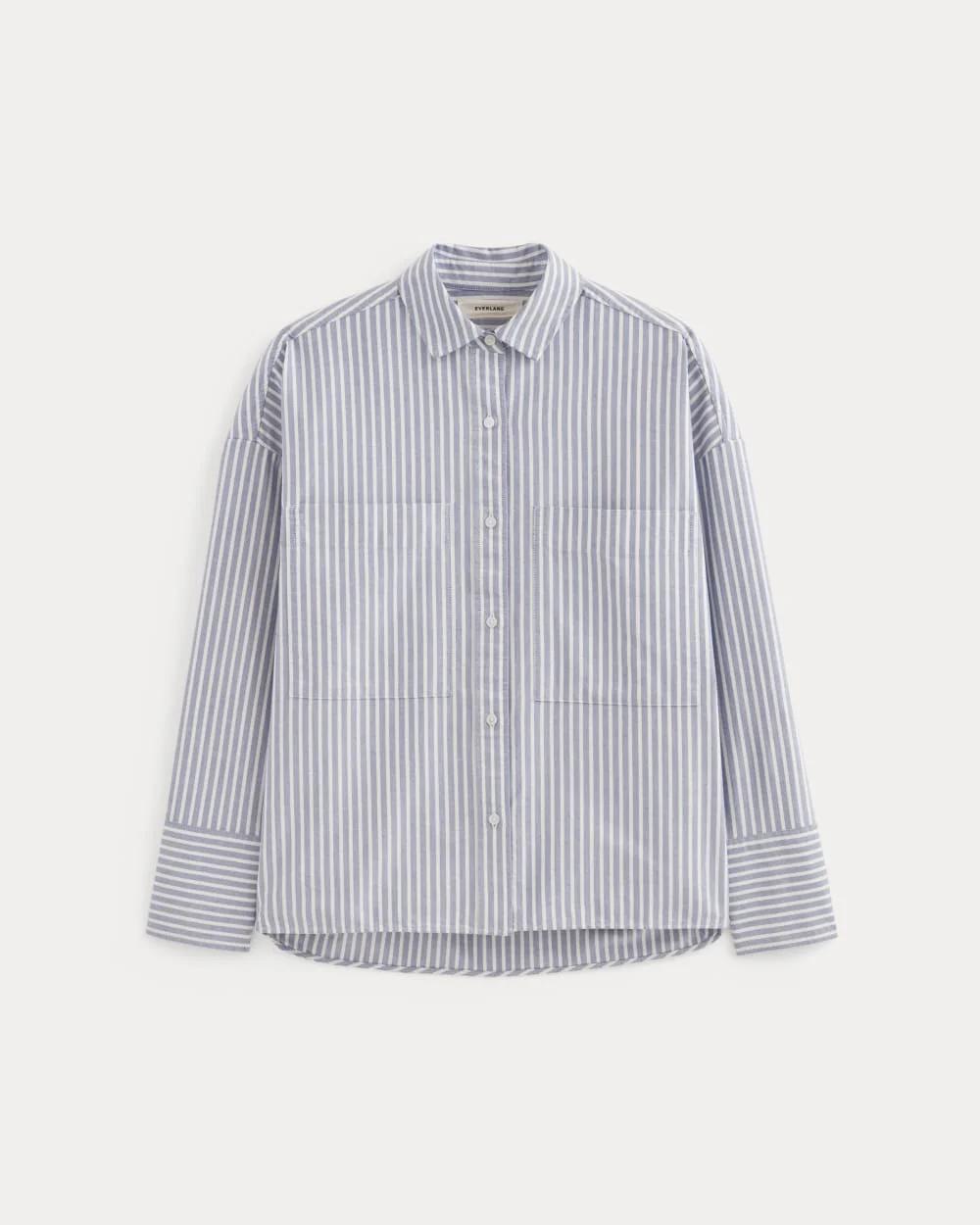 The Boxy Oxford | Bone / Mazarine Blue - Image 2