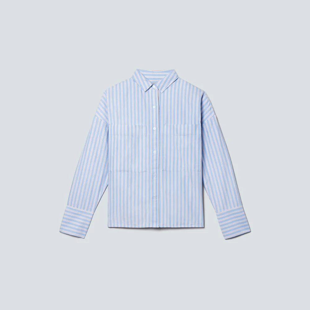 The Boxy Oxford | Sky / White