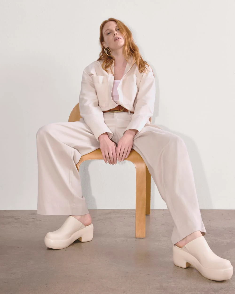 The Boxy Oxford | Whisper Pink - Image 4