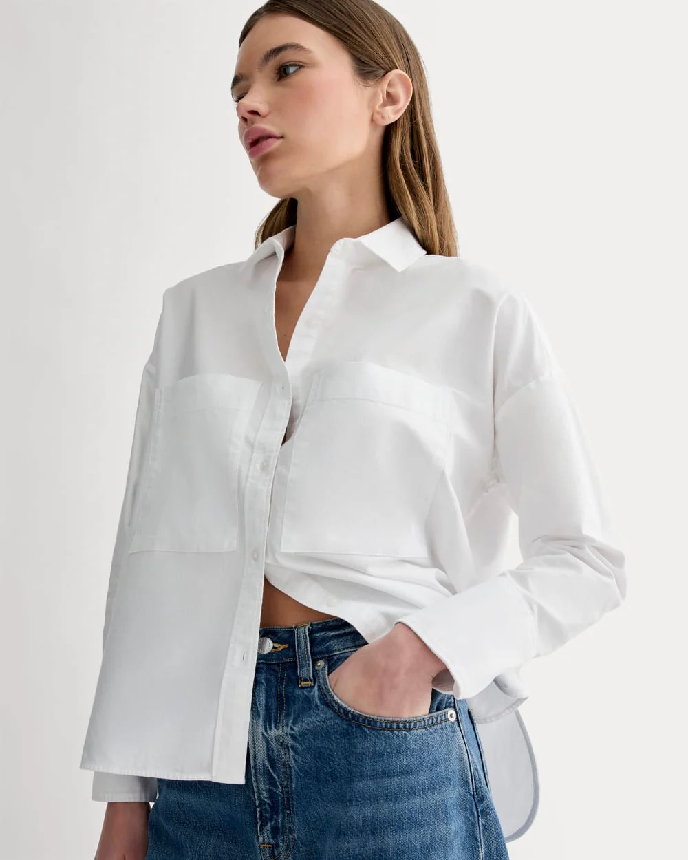 The Boxy Oxford | White - Image 4