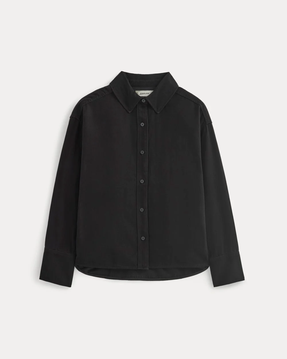 Boxy Shirt in Buttersoft | Black - Image 2