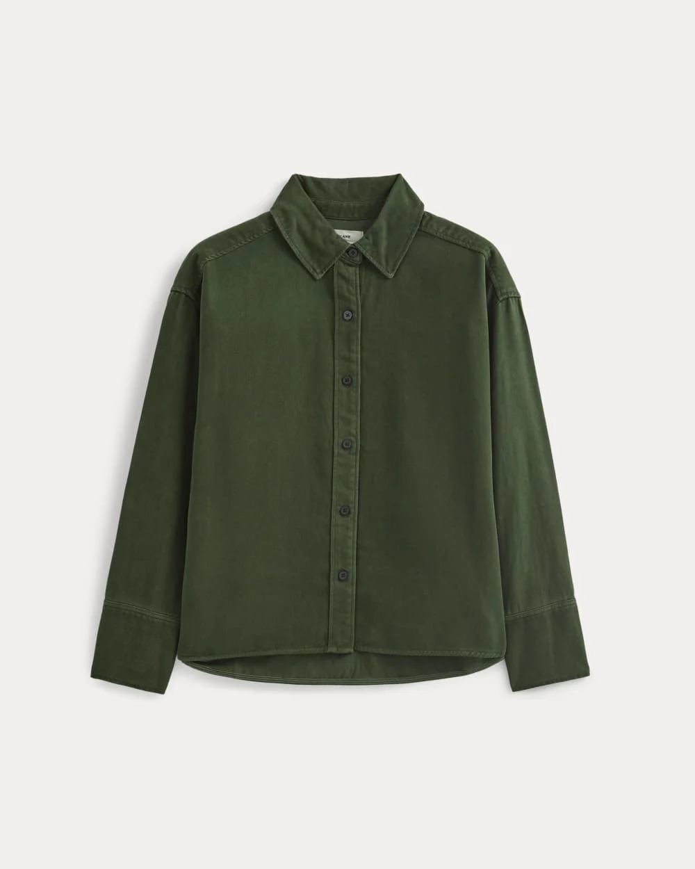 Boxy Shirt in Buttersoft | Dark Forest - Image 2