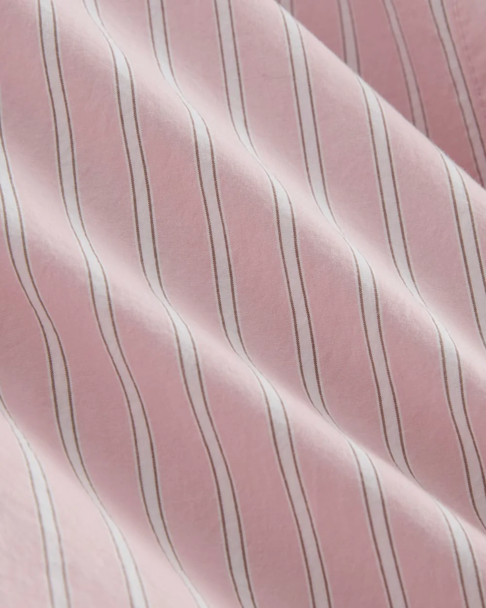 The Boyfriend Shirt in Ultrasoft Cotton | Pink / White - Image 6