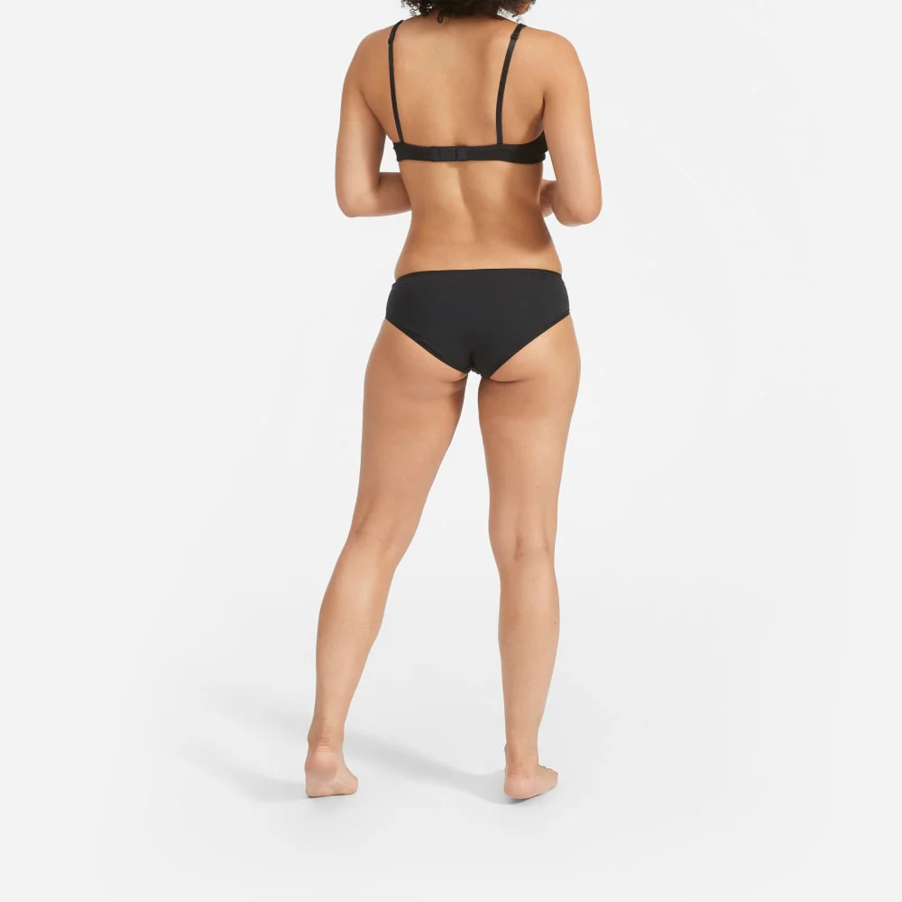 The Cotton Bralette | Black - Image 7