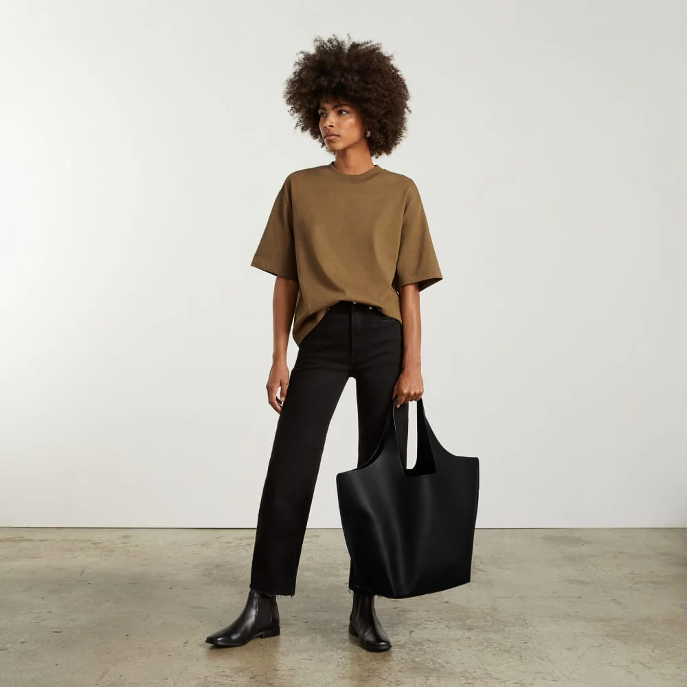 The Cactus Triangle Tote | Black - Image 6