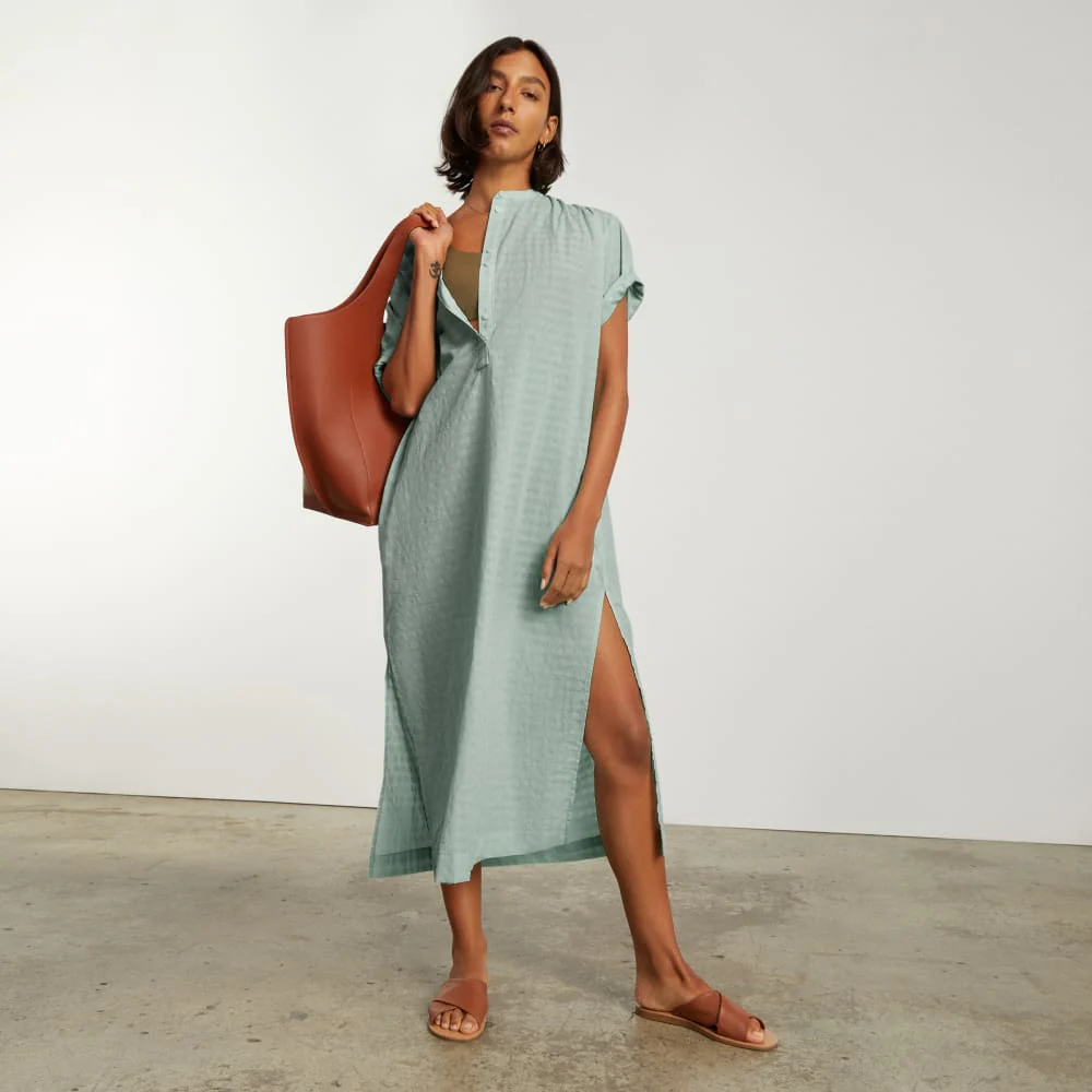 The Caftan Dress | White Sage - Image 5