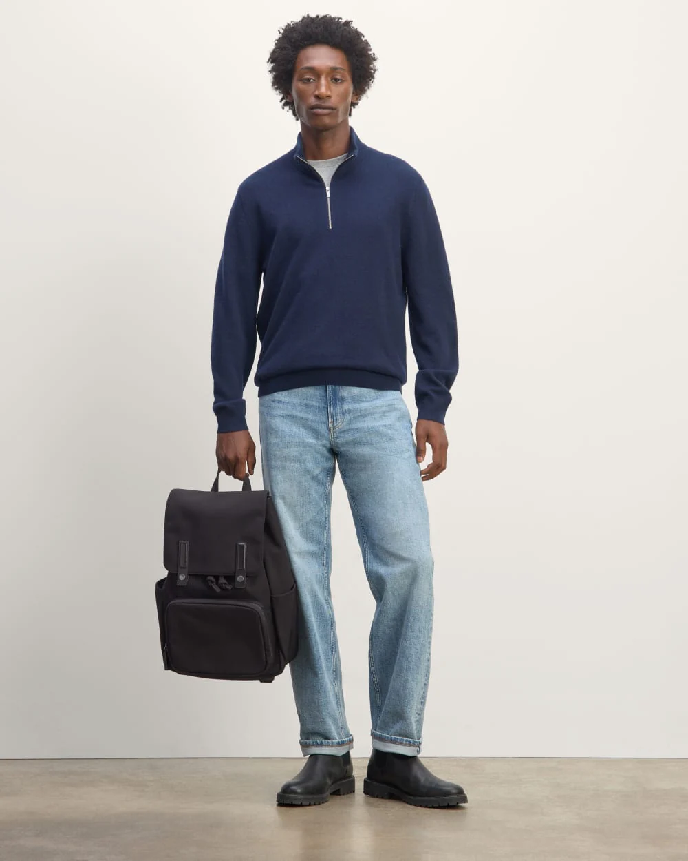 The Canvas Backpack | Black - Image 9