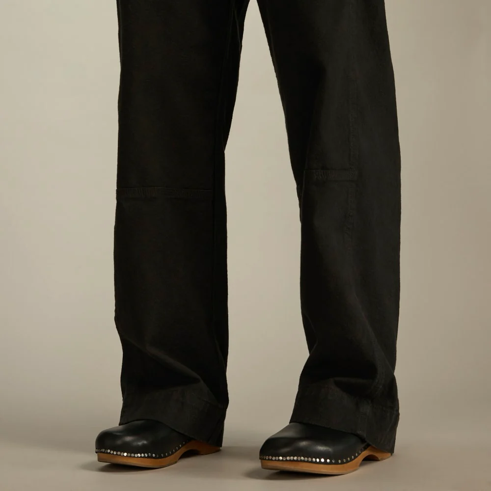 The Canvas Organic Cotton Pull-On Pant | Black - Image 6