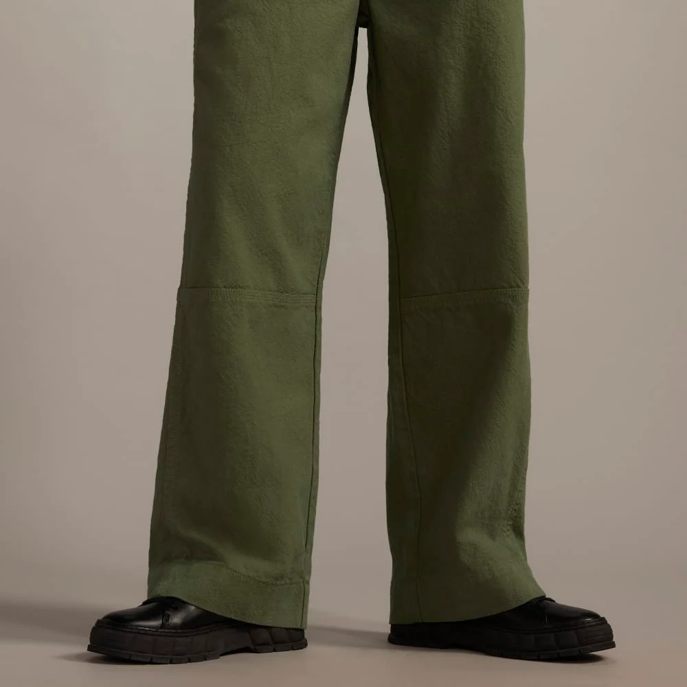 The Canvas Organic Cotton Pull-On Pant | Forest Green - Image 8