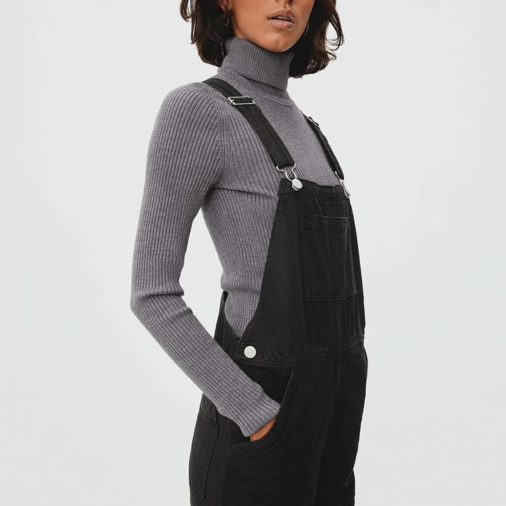 The Canvas Overalls | Black - Image 3