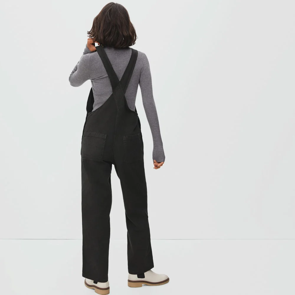 The Canvas Overalls | Black - Image 4