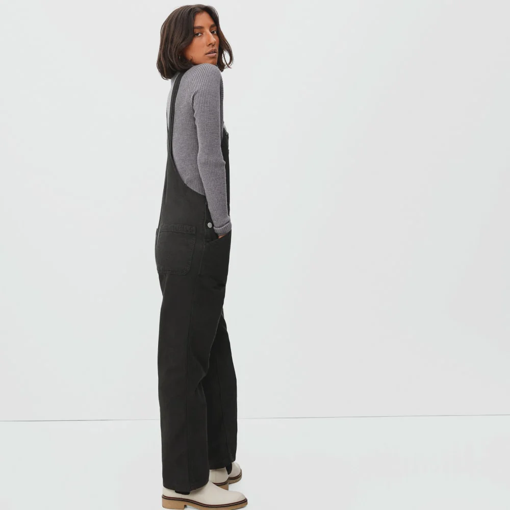 The Canvas Overalls | Black - Image 6