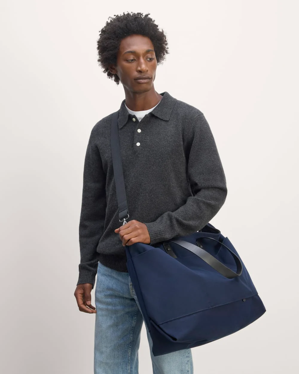 The Canvas Weekender | Navy - Image 9