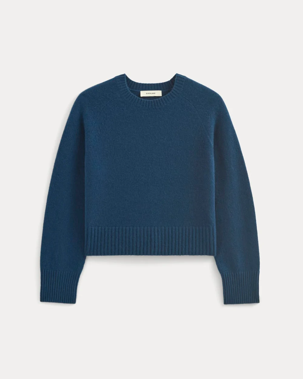 The Boxy Crew in Cashmere | Deep Lazuli Blue - Image 2