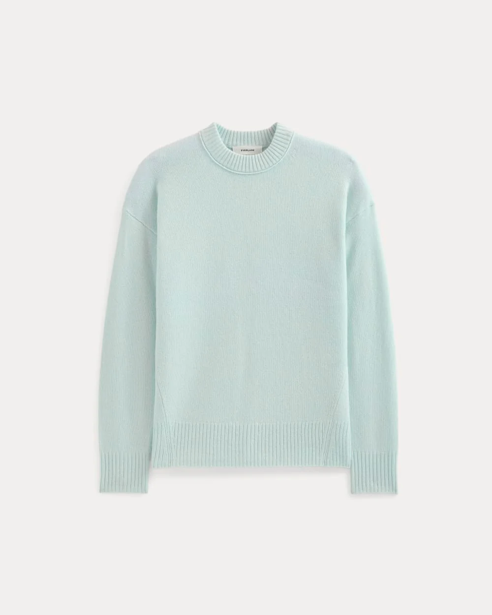 Cashmere Boyfriend Sweater | Chalk Blue - Image 2