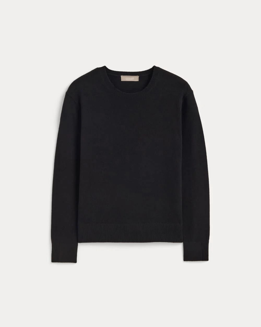 The Classic Crew in Cashmere | Black - Image 2