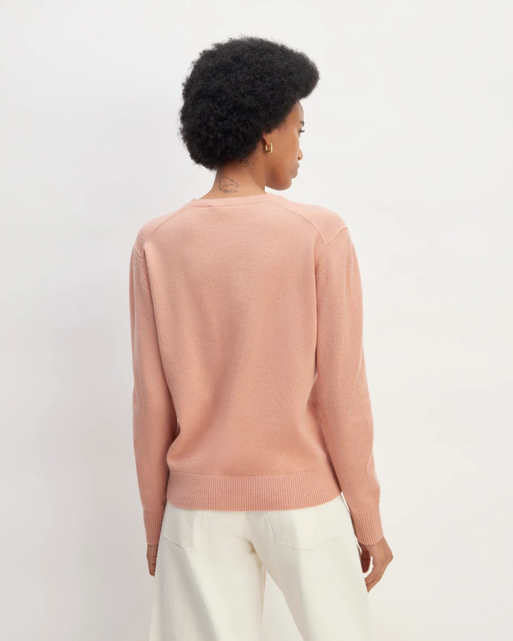 The Classic Crew in Cashmere | Blush Pink - Image 6