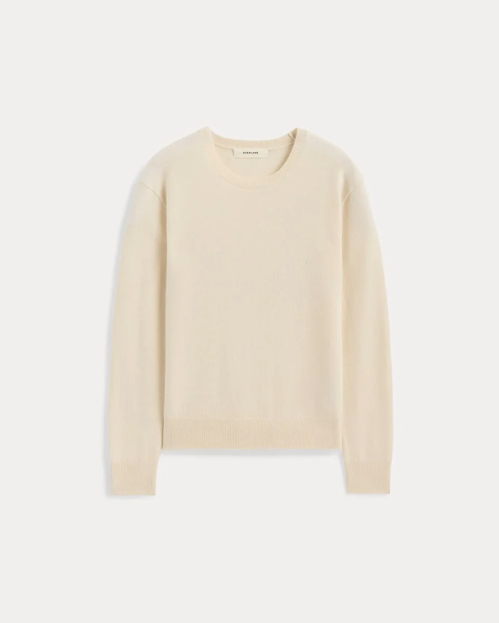 The Classic Crew in Cashmere | Bone - Image 2
