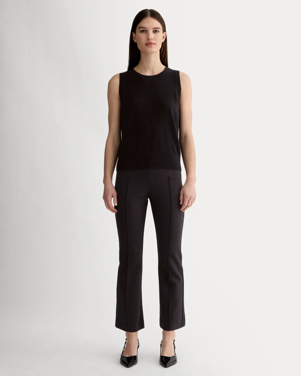 The Classic Tank in Cashmere | Black - Image 3