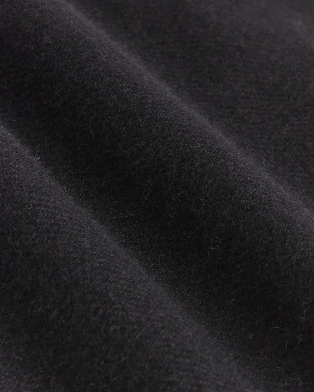 The Cashmere Feather Scarf | Black - Image 4