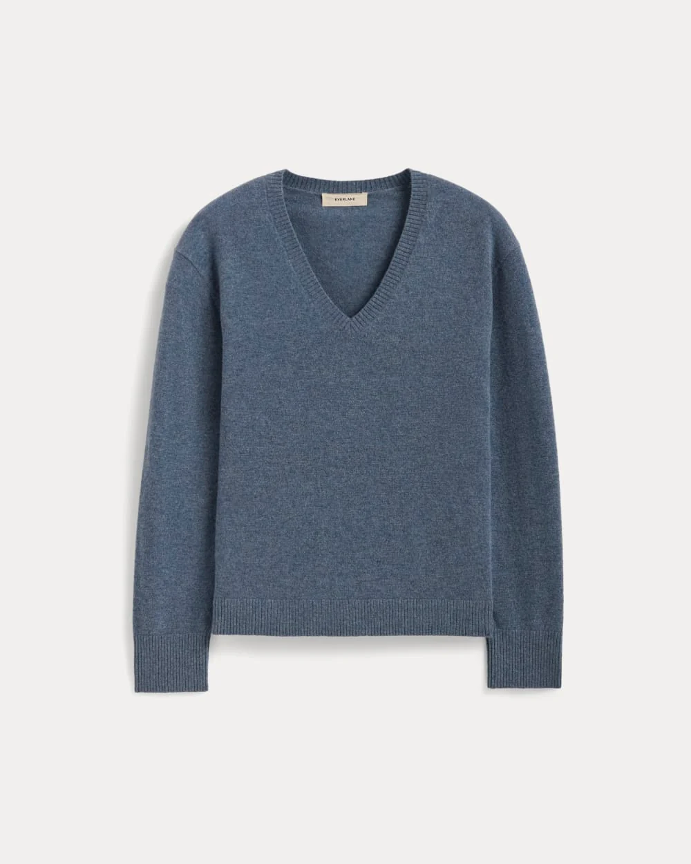 The Classic V in Cashmere | Denim Blue - Image 2