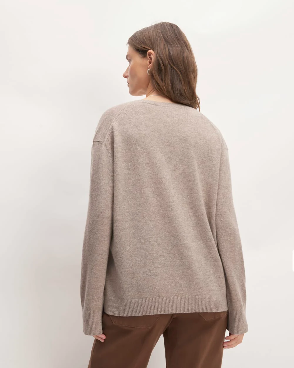 The Classic V in Cashmere | Toasted Sesame - Image 6