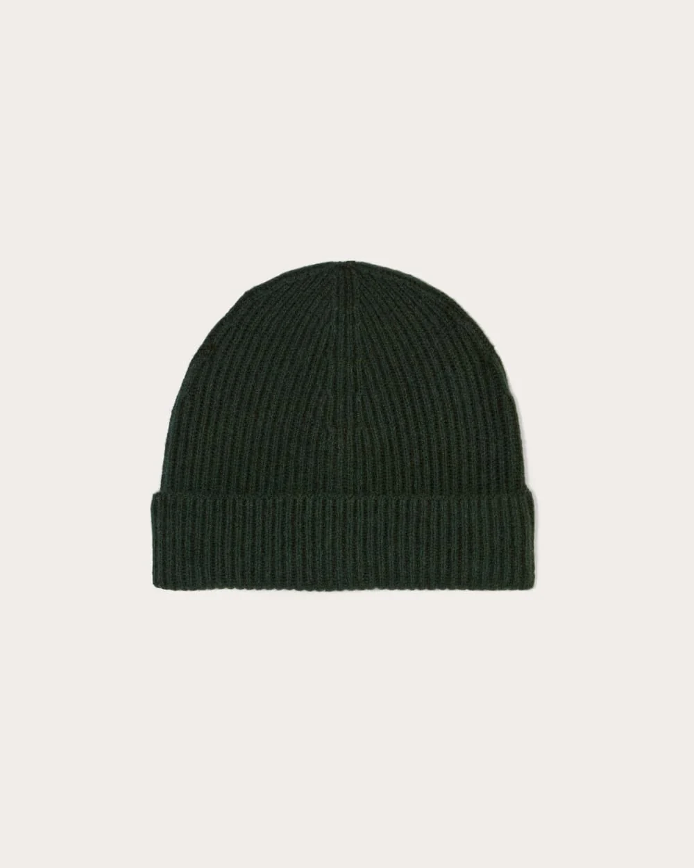 The Cashmere Ribbed Beanie | Scarab - Image 2