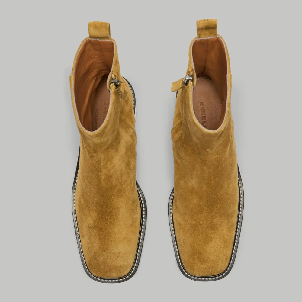 The City Boot | Toasted Almond Suede - Image 2