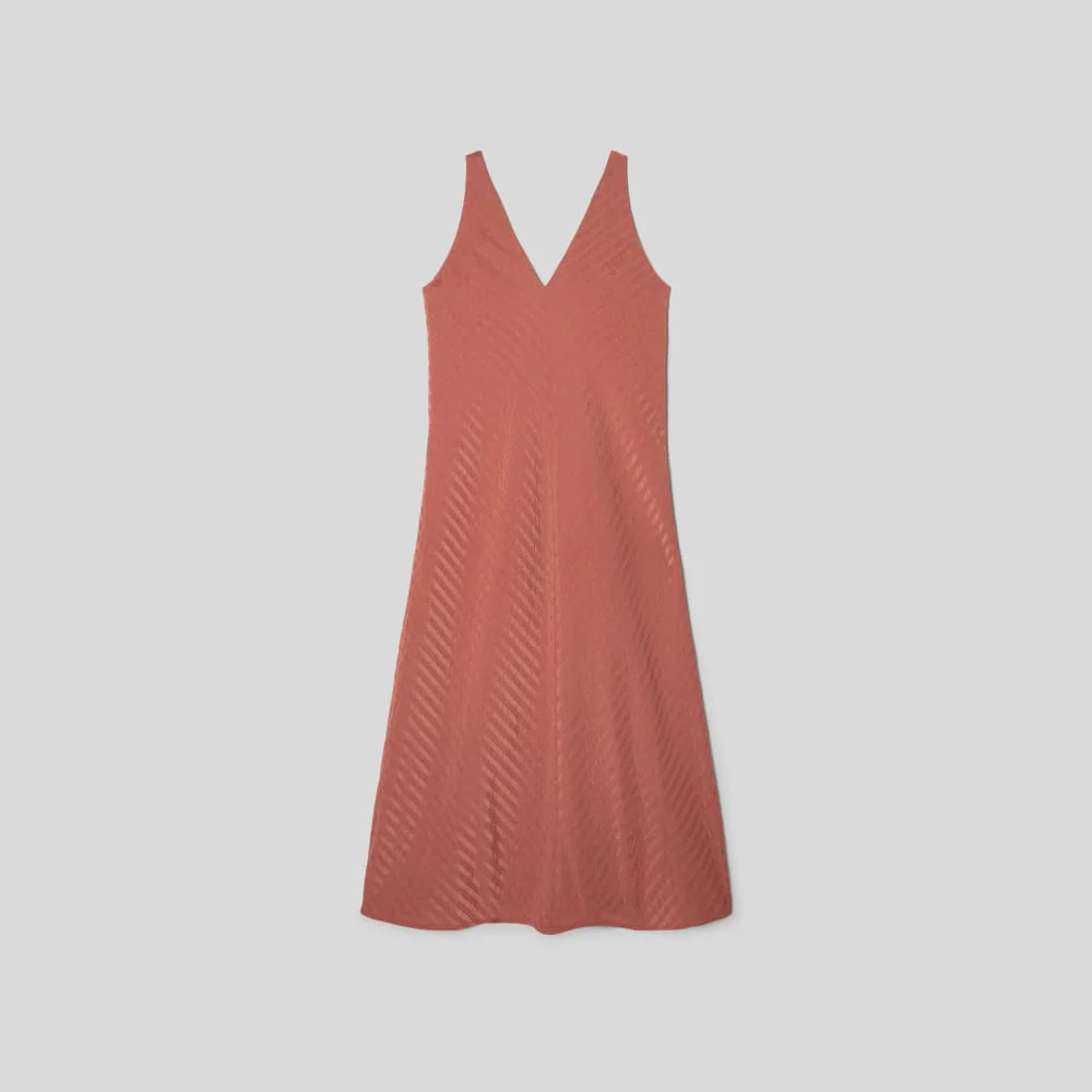 The City Stripe Midi Dress | Redwood - Image 2