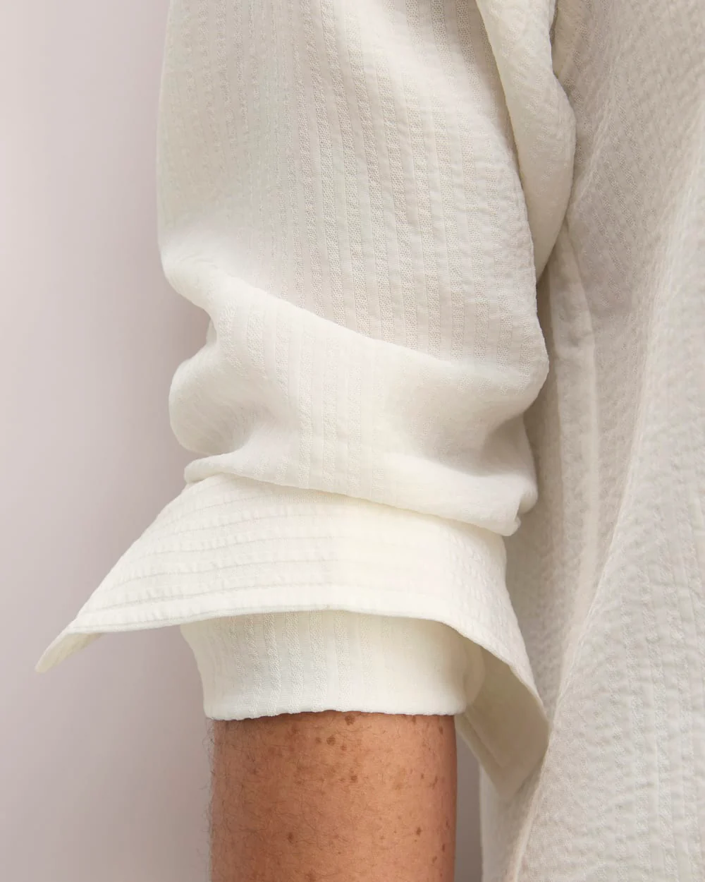 The City Stripe Relaxed Shirt | Bone - Image 5