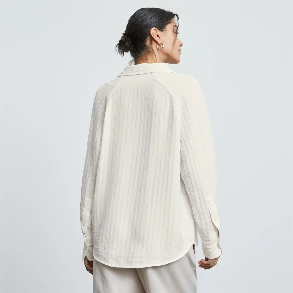 The City Stripe Shirt | Bone - Image 3