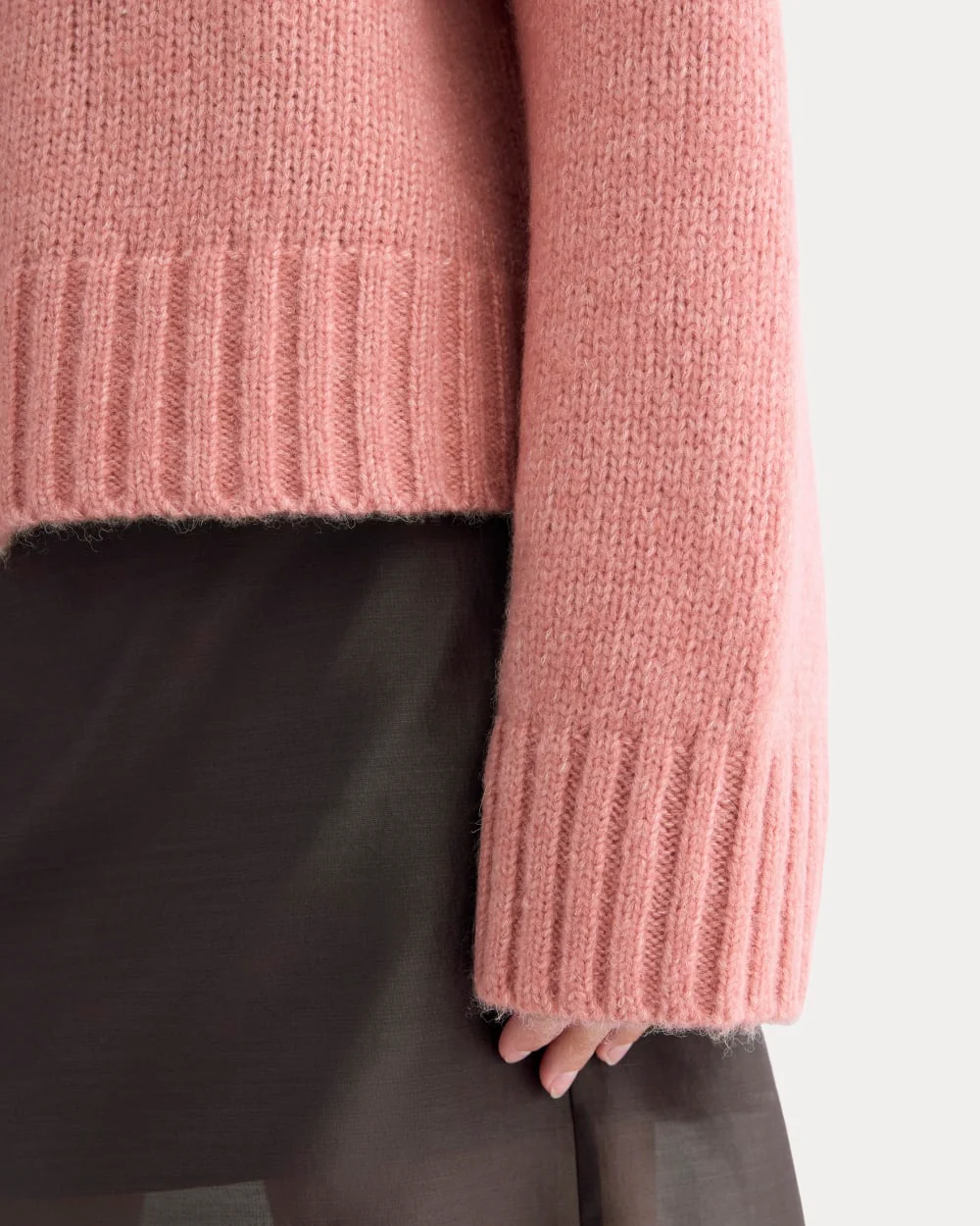 The Cloud Oversized Turtleneck | Ash Rose - Image 4
