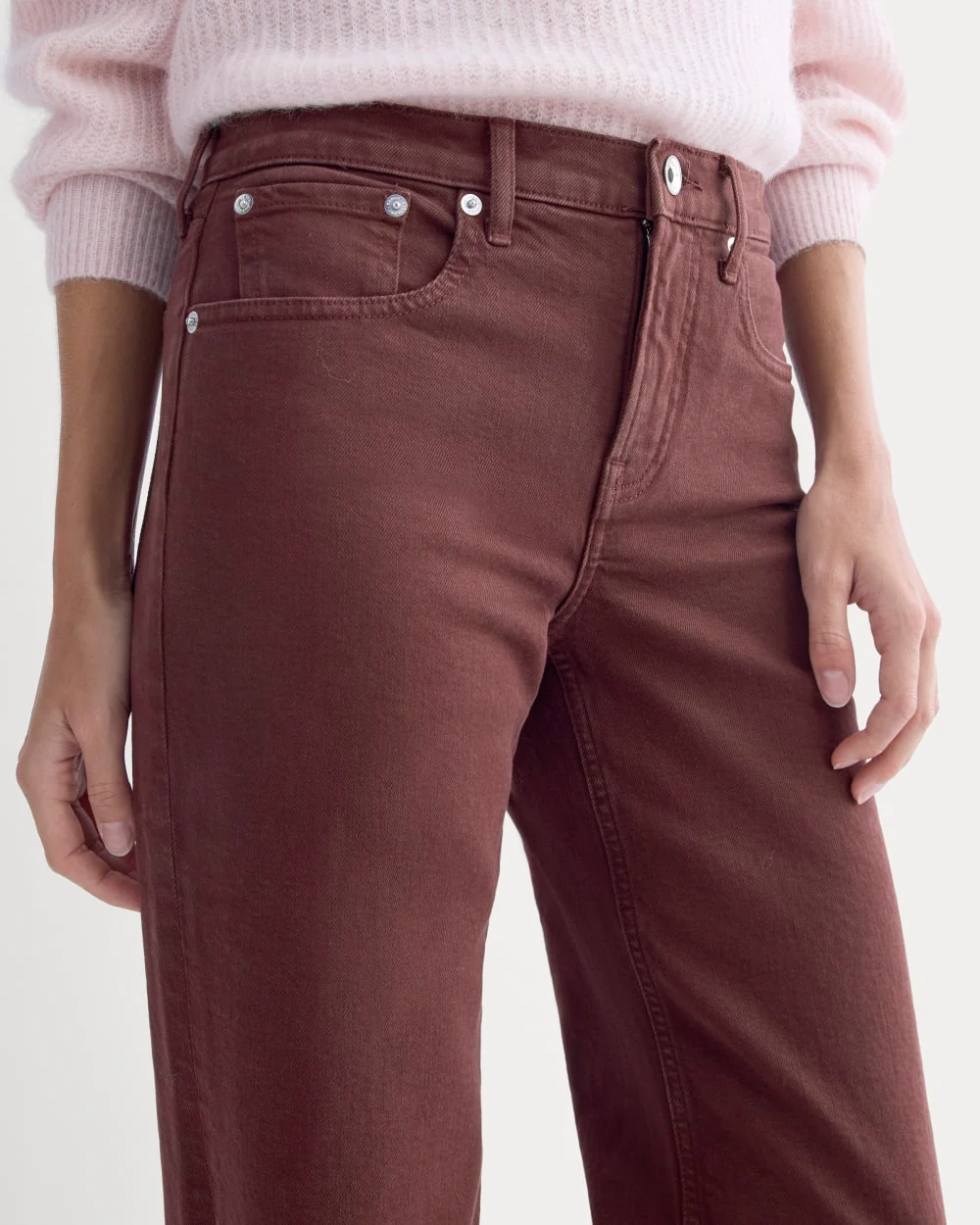The Column Jean | Bitter Chocolate | 33" Inseam - Image 4