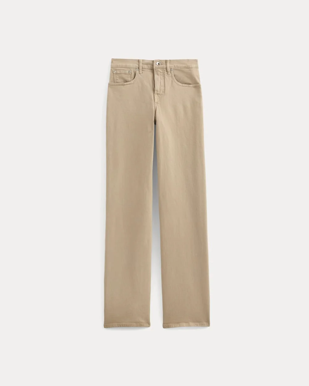 The Column Jean | Garment-Dyed Tan | 33" Inseam - Image 2