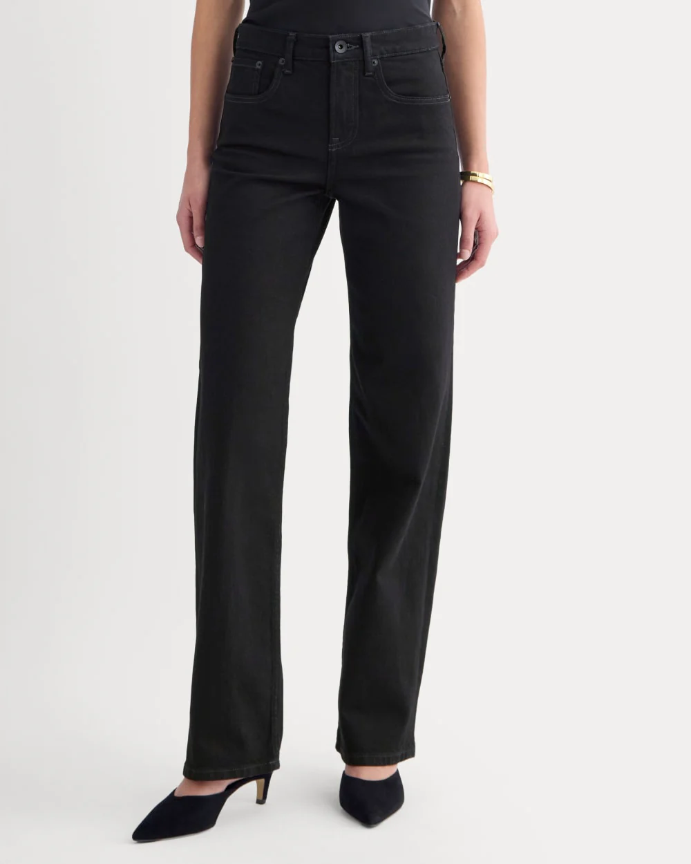 The Column Jean | Black | 33" Inseam - Image 3