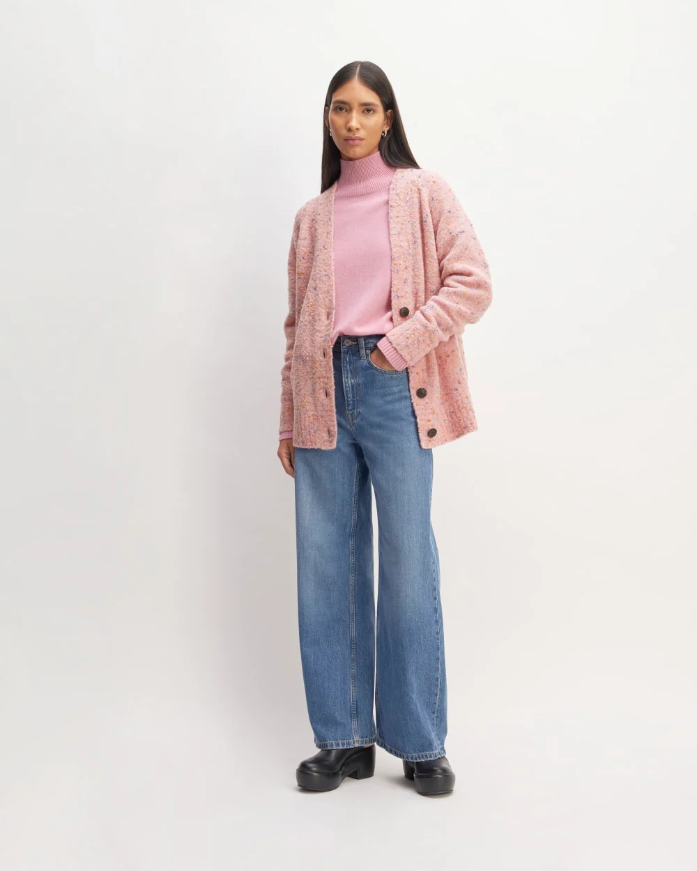 The Confetti Cardigan | Pink Multi - Image 3