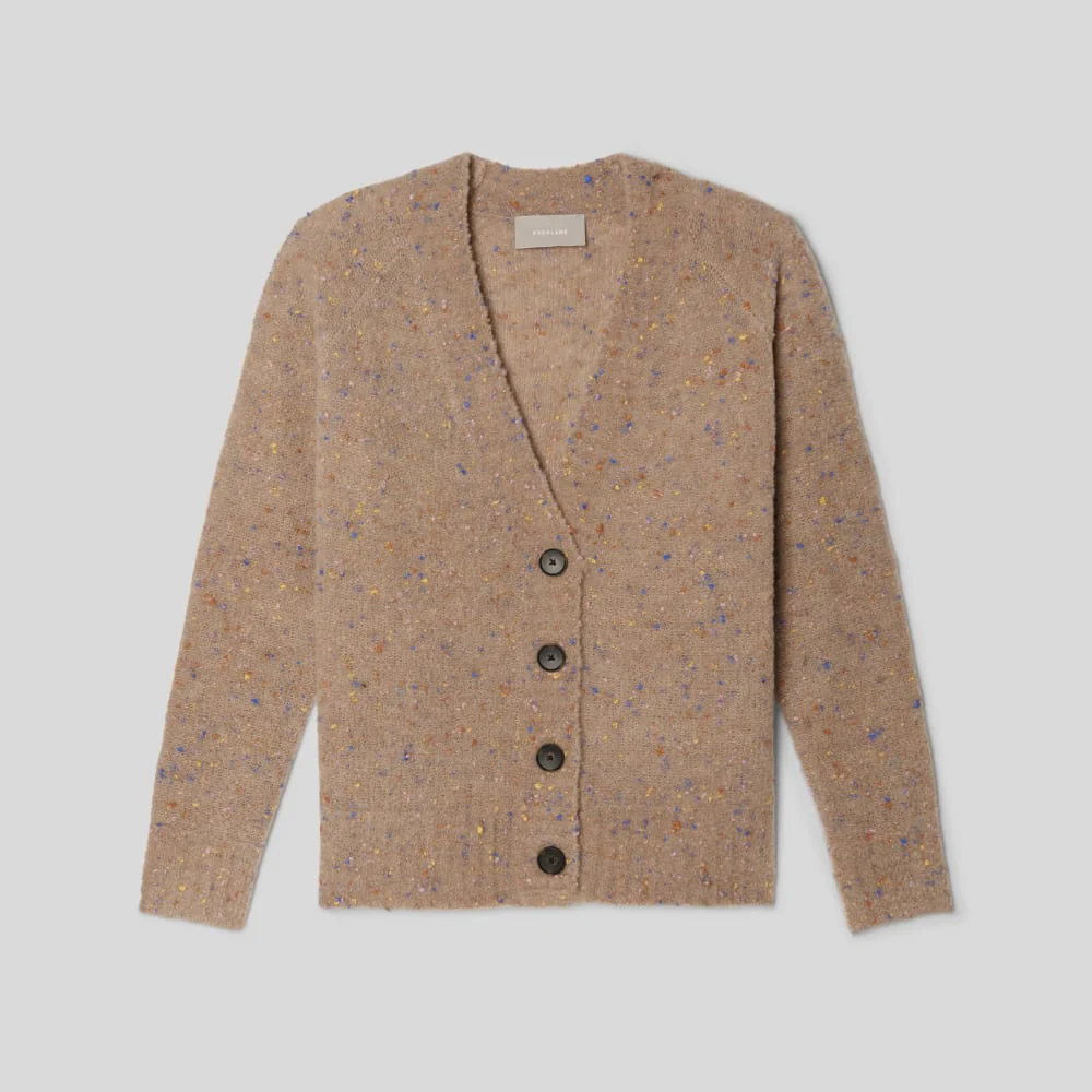 The Confetti Cardigan | Taupe Multi - Image 2