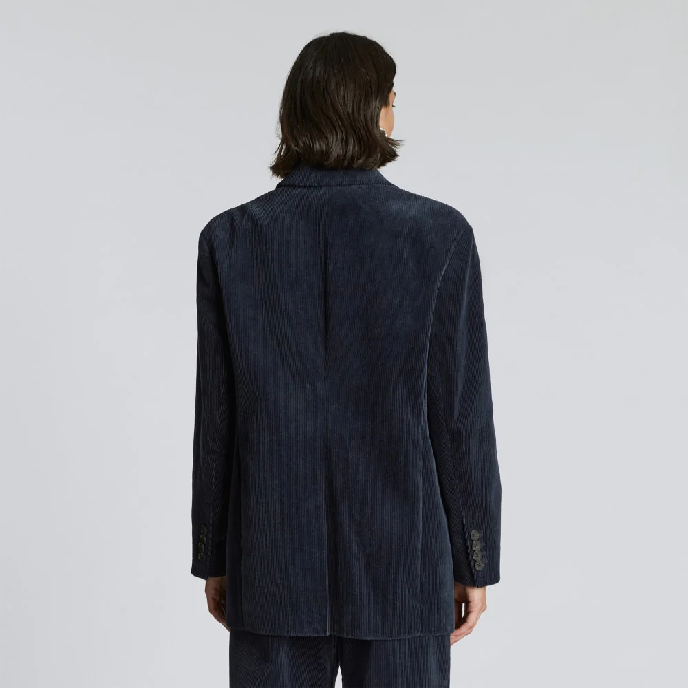 The Corduroy ’80s Blazer | Deep Navy - Image 3