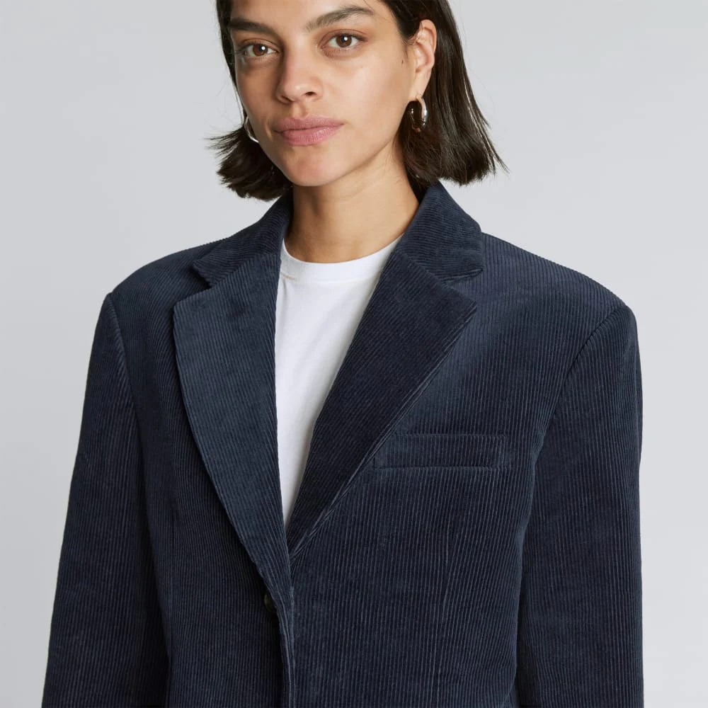 The Corduroy ’80s Blazer | Deep Navy - Image 4