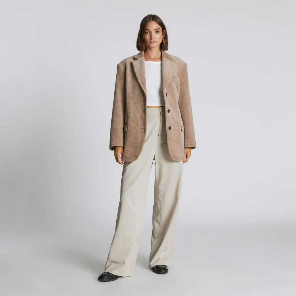 The Corduroy ’80s Blazer | Taupe Grey - Image 5
