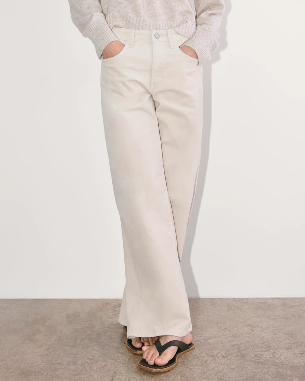 The Mid-Way Pant in Corduroy | Sandstone - Image 6