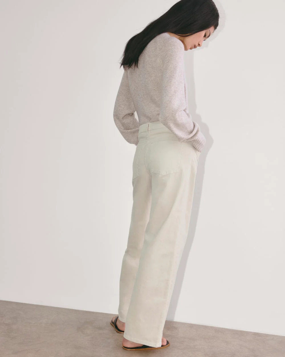 The Mid-Way Pant in Corduroy | Sandstone - Image 8