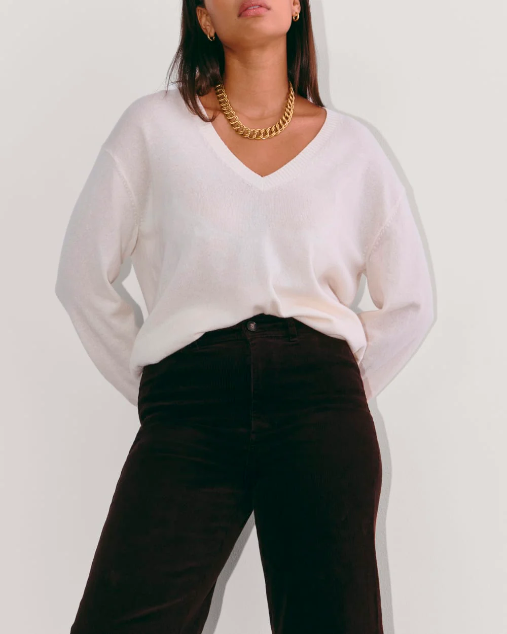 The Sailor Pant in Corduroy | Black - Image 5